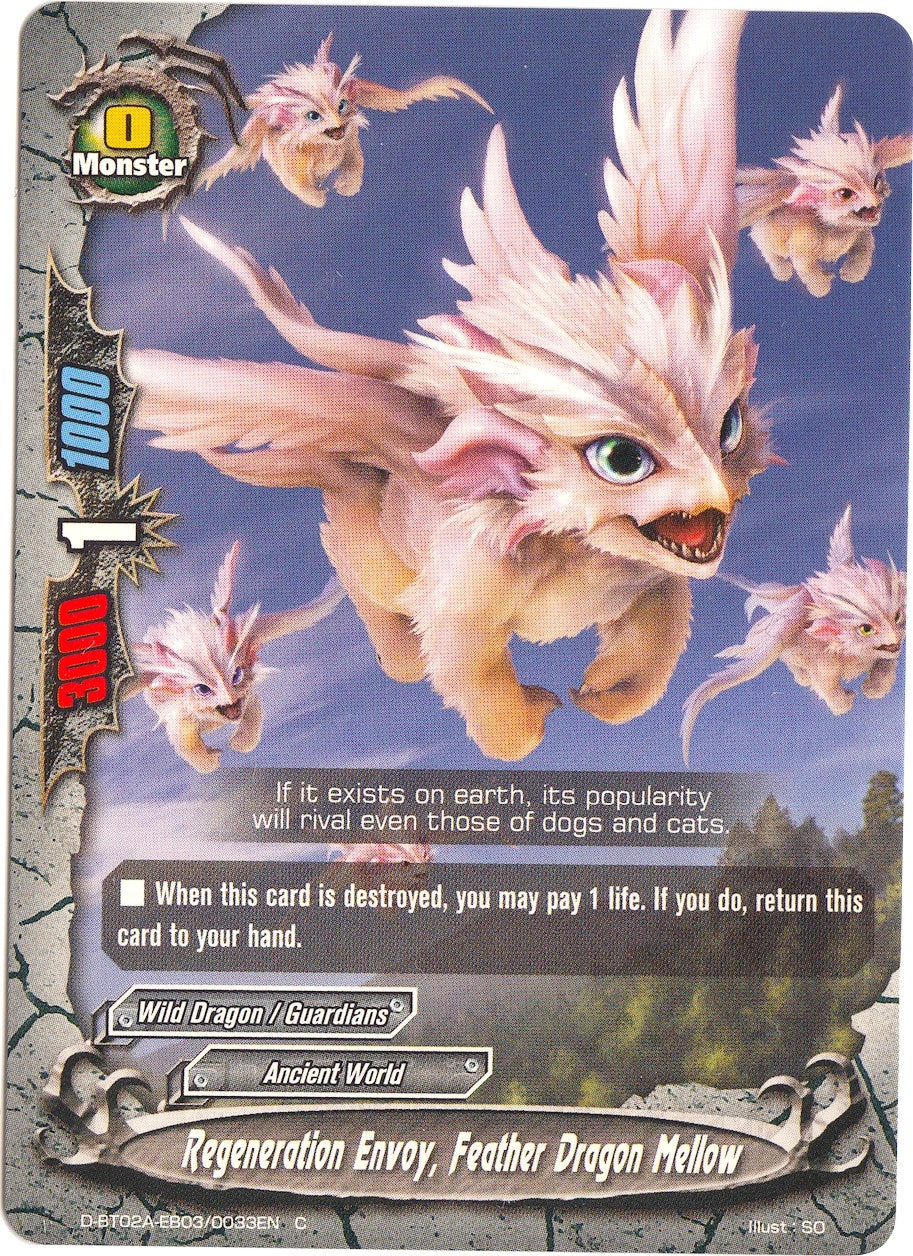 Regeneration Envoy Feather Dragon Mellow (2030033) [D-BT02A] - Future Card BuddyFight Single