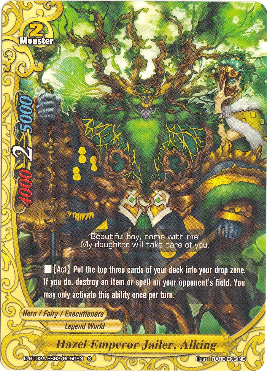 Hazel Emperor Jailer Alking (2030050) [D-BT02A] - Future Card BuddyFight Single