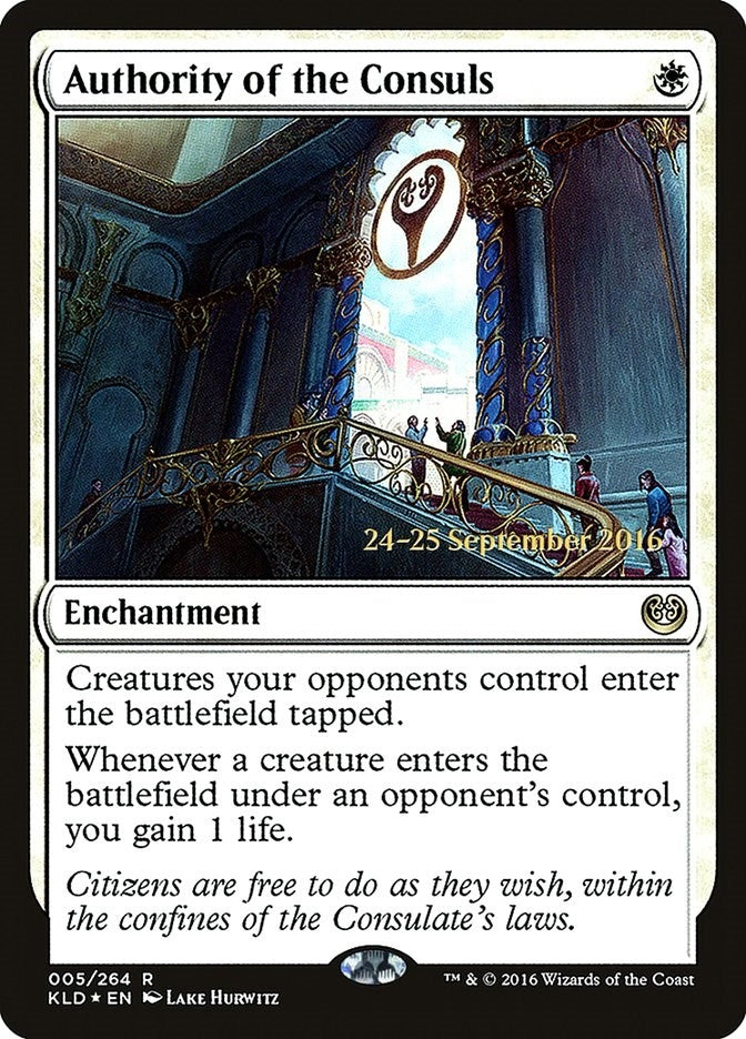 Authority of the Consuls (5) [PRE] - MTG Single