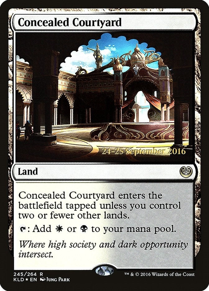 Concealed Courtyard (KLD) (245) [PRE] - MTG Single
