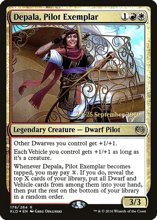 Depala Pilot Exemplar (178) [PRE] - MTG Single