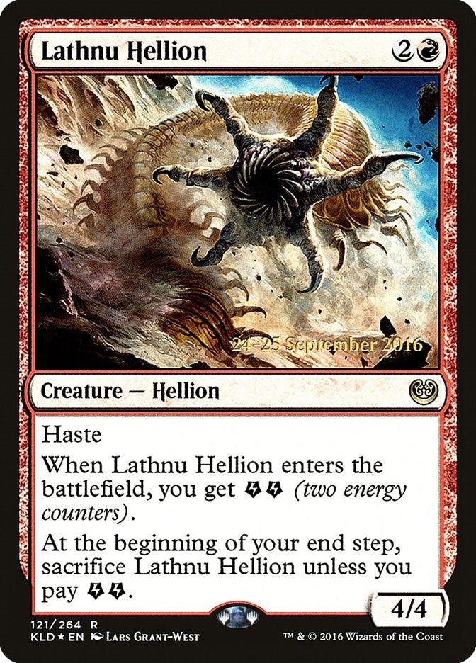 Lathnu Hellion (121) [PRE] - MTG Single