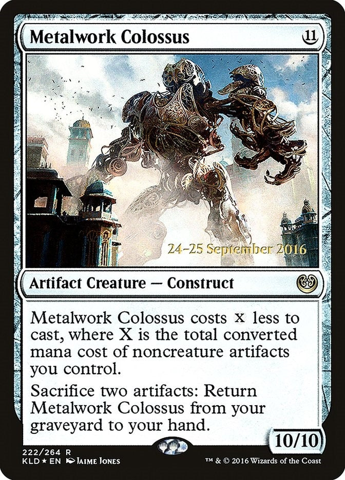 Metalwork Colossus (222) [PRE] - MTG Single