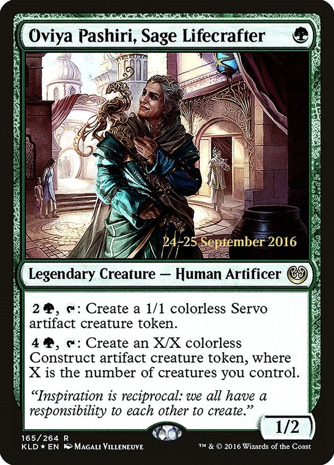 Oviya Pashiri Sage Lifecrafter (165) [PRE] - MTG Single