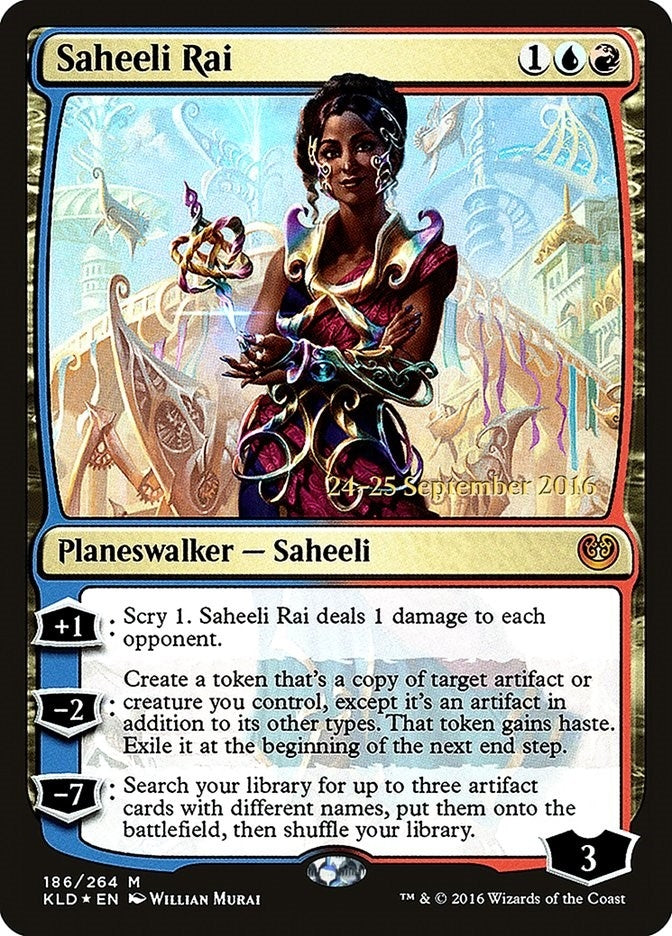 Saheeli Rai (186) [PRE] - MTG Single