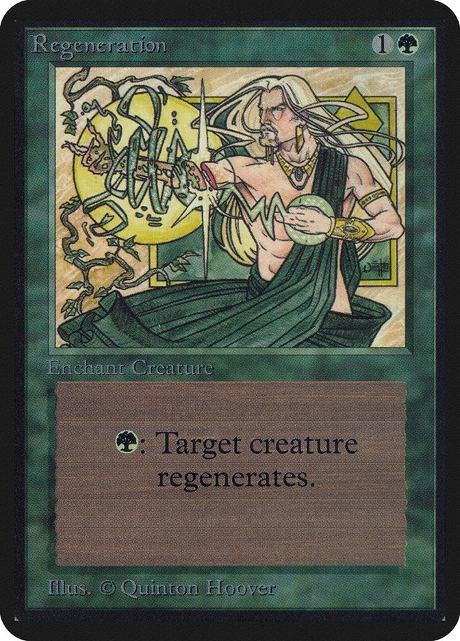 Regeneration [LEA] - MTG Single