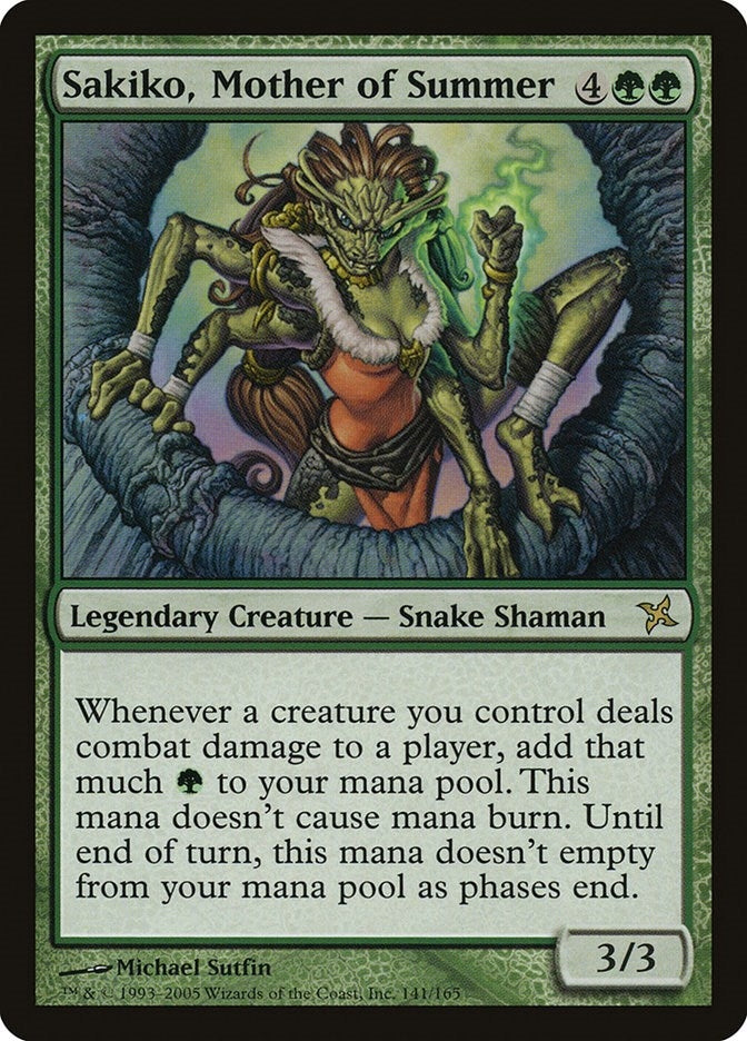 Sakiko Mother of Summer (141) [BOK] - MTG Single