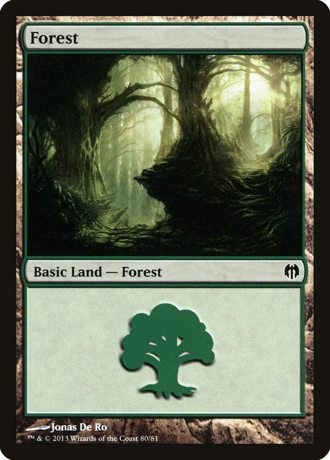Forest (80) (80) [DDL] - MTG Single