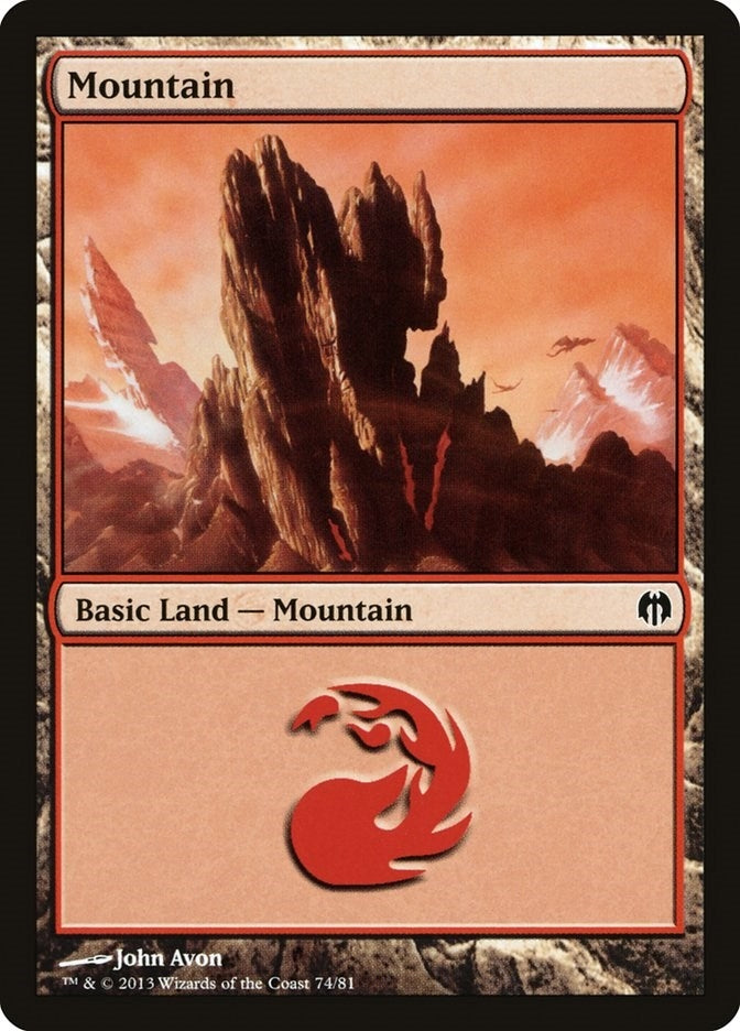 Mountain (74) (74) [DDL] - MTG Single
