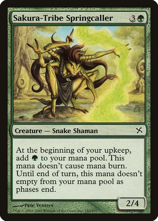 Sakura-Tribe Springcaller (142) [BOK] - MTG Single