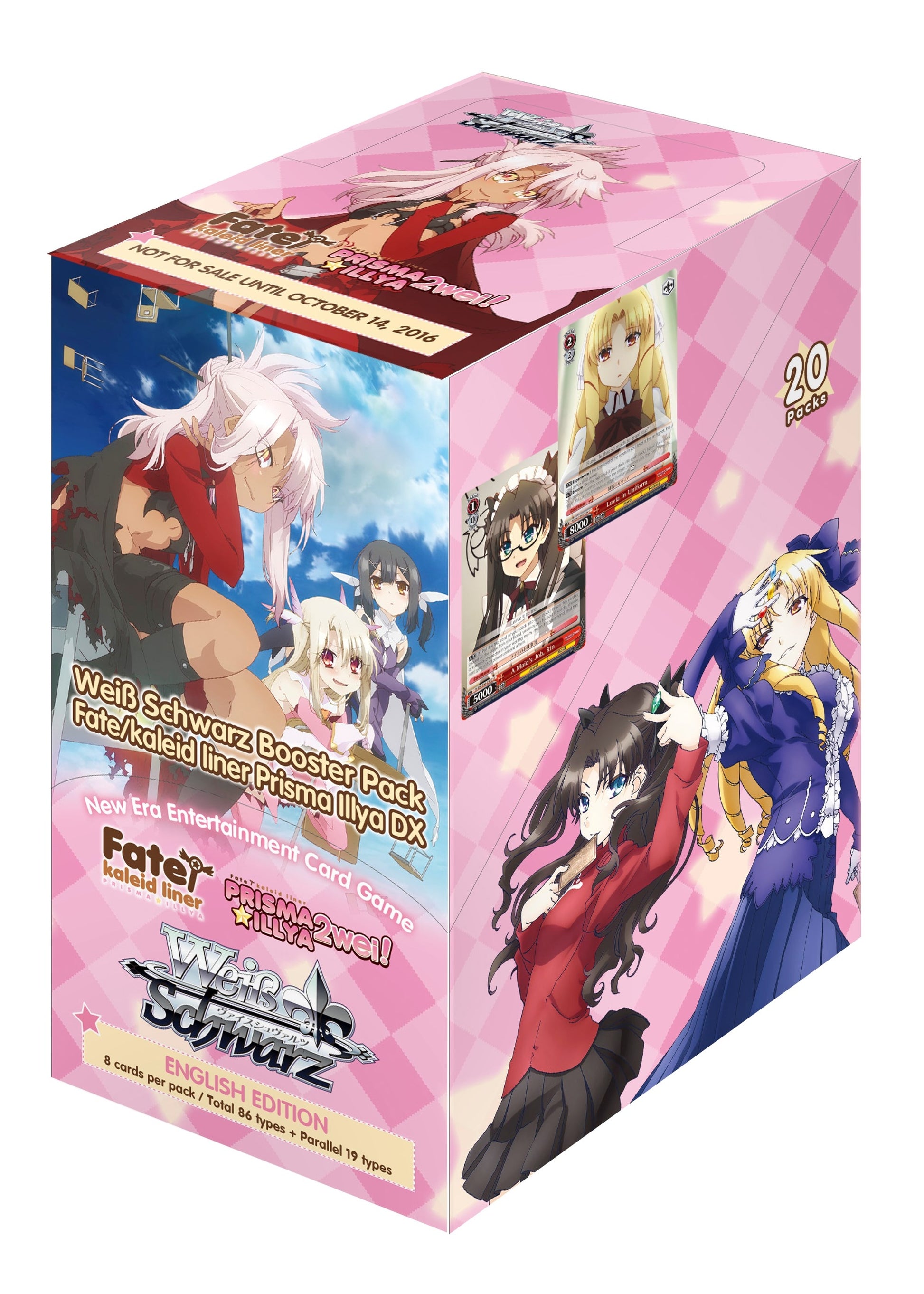 Fate/kaleid liner PRISMA ILLYA DX Booster Box [PI/EN-S04] - Weiss Schwarz Sealed