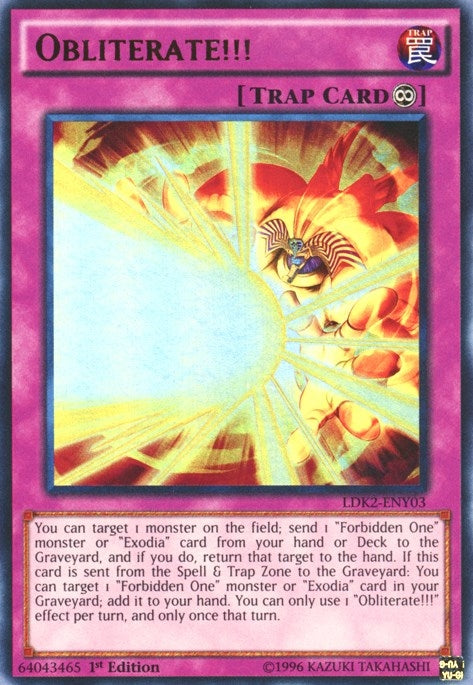 Obliterate!!! (203) (LDK2) - YuGiOh Single
