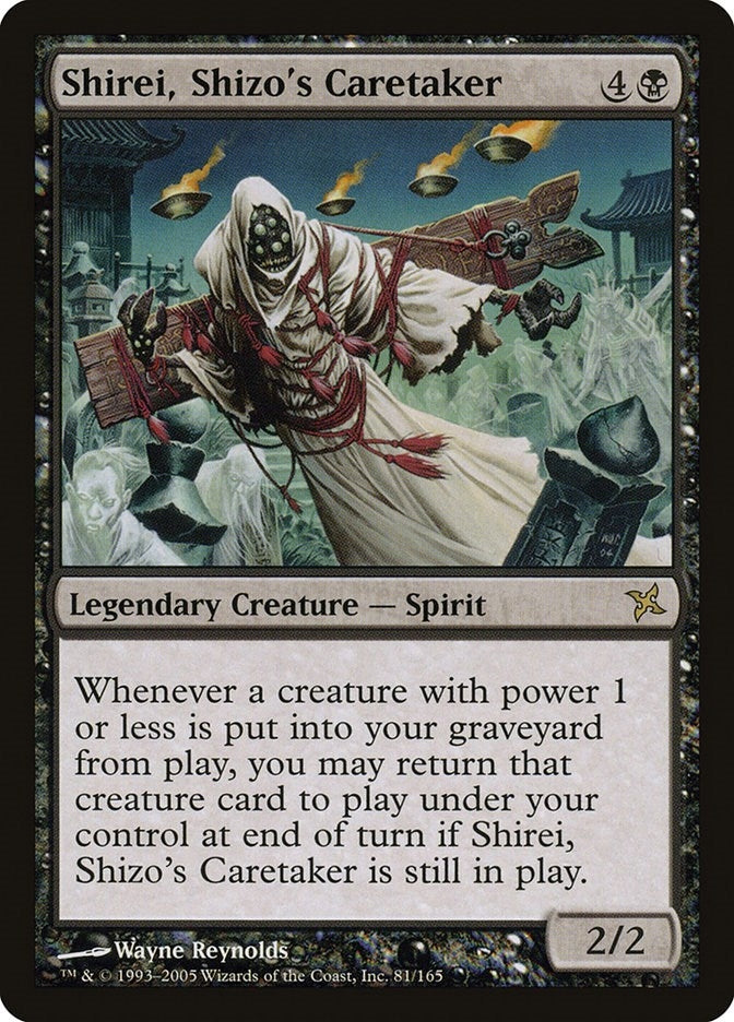 Shirei Shizo’s Caretaker (81) [BOK] - MTG Single