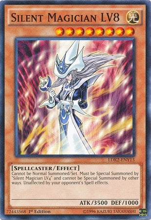 Silent Magician LV8 (213) (LDK2) - YuGiOh Single