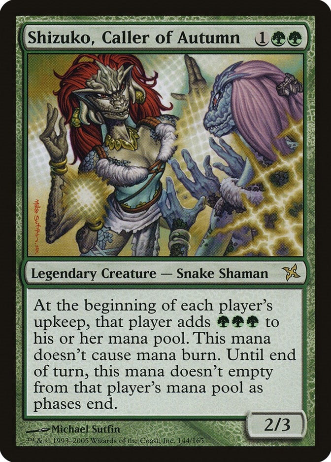 Shizuko Caller of Autumn (144) [BOK] - MTG Single