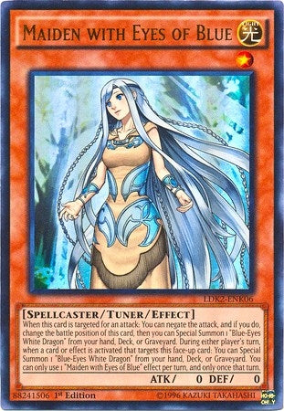Maiden with Eyes of Blue (206) (LDK2) - YuGiOh Single