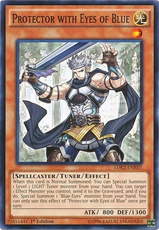 Protector with Eyes of Blue (207) (LDK2) - YuGiOh Single
