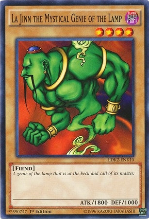 La Jinn the Mystical Genie of the Lamp (210) (LDK2) - YuGiOh Single