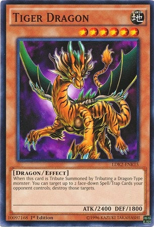 Tiger Dragon (215) (LDK2) - YuGiOh Single