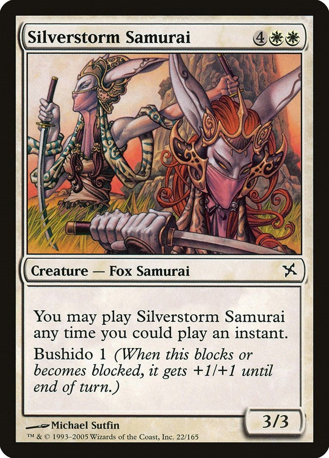 Silverstorm Samurai (22) [BOK] - MTG Single