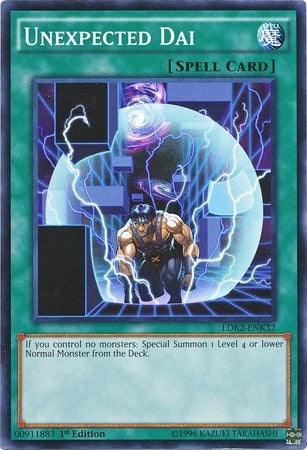 Unexpected Dai (232) (LDK2) - YuGiOh Single
