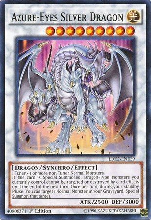 Azure-Eyes Silver Dragon (239) (LDK2) - YuGiOh Single