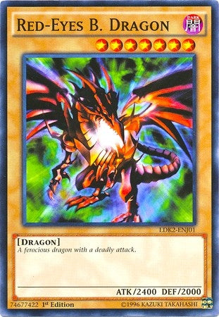 Red-Eyes B. Dragon (201) (LDK2) - YuGiOh Single