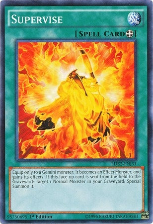 Supervise (231) (LDK2) - YuGiOh Single