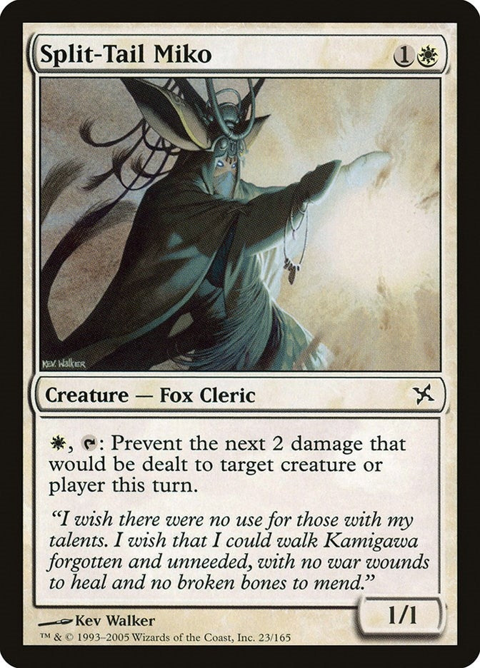 Split-Tail Miko (23) [BOK] - MTG Single