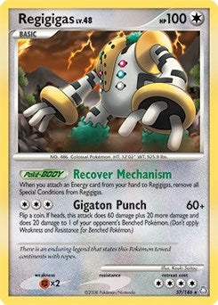 Image for Regigigas - 37/146 (DP Legends Awakened) (037/146) (Deck Exclusives) - Pokemon