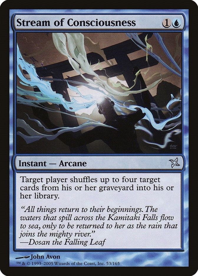 Stream of Consciousness (53) [BOK] - MTG Single