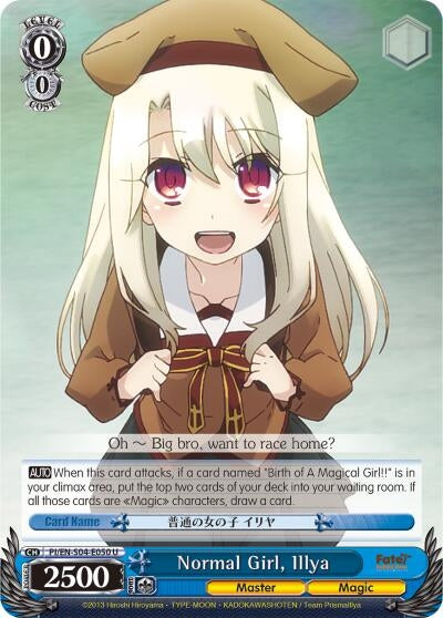 Normal Girl Illya (4050) [PI/EN-S04] - Weiss Schwarz Single