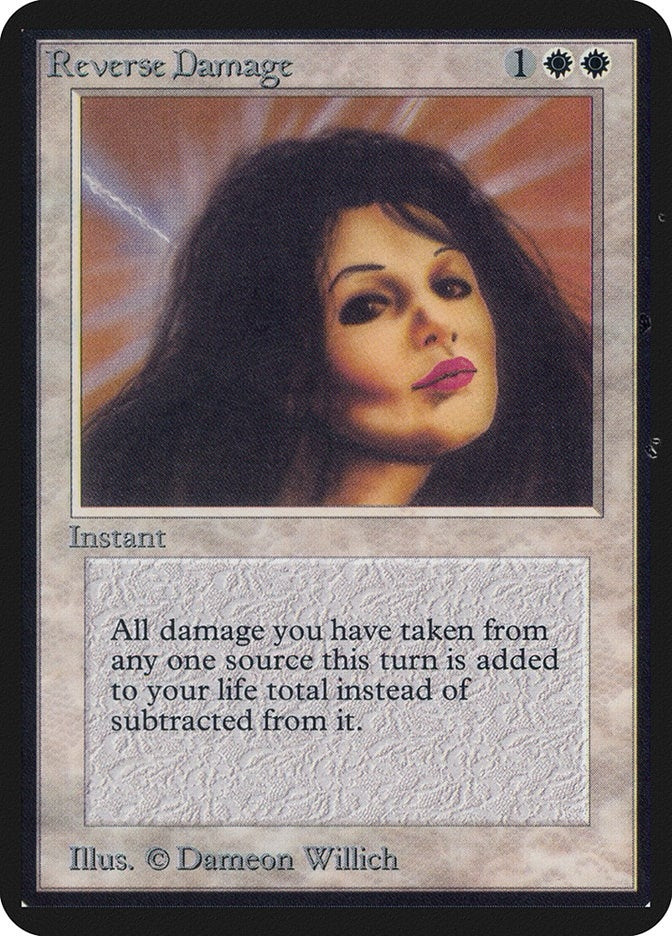 Reverse Damage [LEA] - MTG Single