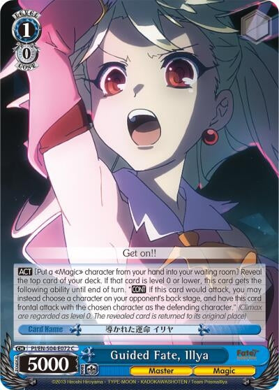 Guided Fate Illya (4072) [PI/EN-S04] - Weiss Schwarz Single