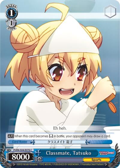 Classmate Tatsuko (4076) [PI/EN-S04] - Weiss Schwarz Single