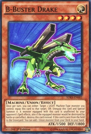 B-Buster Drake (2) (SDKS) - YuGiOh Single