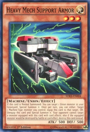 Heavy Mech Support Armor (4) (SDKS) - YuGiOh Single