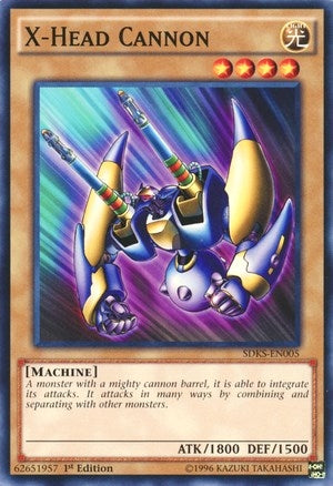 X-Head Cannon (5) (SDKS) - YuGiOh Single