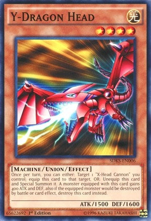 Y-Dragon Head (6) (SDKS) - YuGiOh Single