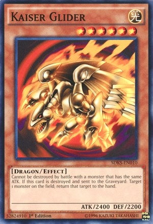 Kaiser Glider (10) (SDKS) - YuGiOh Single