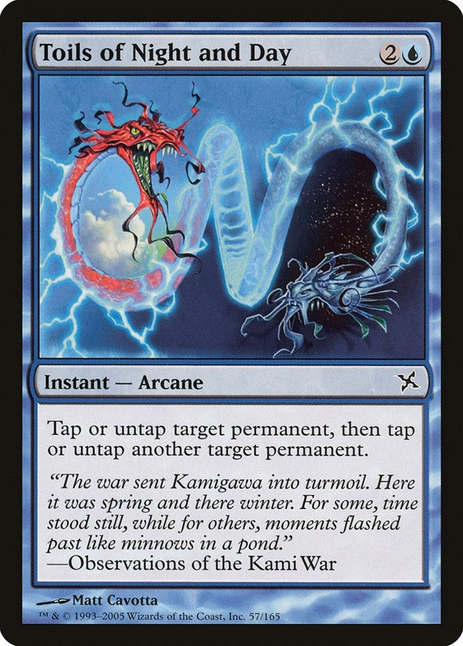 Toils of Night and Day (57) [BOK] - MTG Single