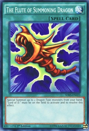 The Flute of Summoning Dragon (23) (SDKS) - YuGiOh Single