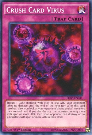Crush Card Virus (31) (SDKS) - YuGiOh Single