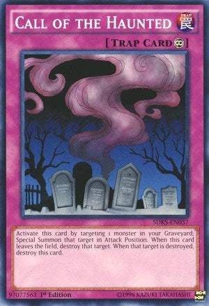 Call of the Haunted (37) (SDKS) - YuGiOh Single