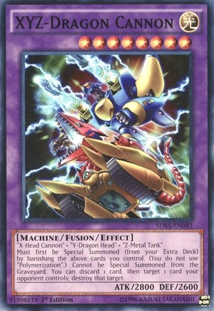 XYZ-Dragon Cannon (42) (SDKS) - YuGiOh Single