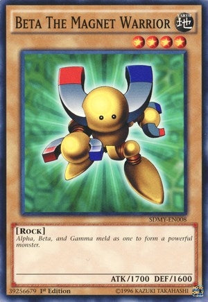Beta The Magnet Warrior (8) (SDMY) - YuGiOh Single