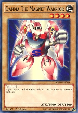 Gamma The Magnet Warrior (9) (SDMY) - YuGiOh Single