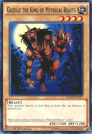 Gazelle the King of Mythical Beasts (17) (SDMY) - YuGiOh Single
