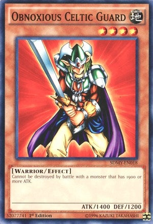 Obnoxious Celtic Guard (18) (SDMY) - YuGiOh Single
