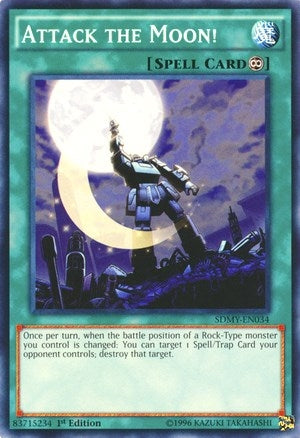 Attack the Moon! (34) (SDMY) - YuGiOh Single